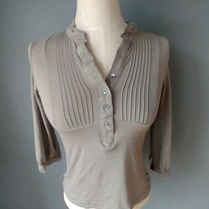 Banana republic 3/4 sleeve top